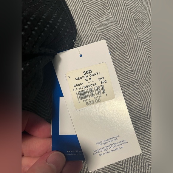 Champion Black Mesh Sports Bra Style B9501 - Picture 4 of 6